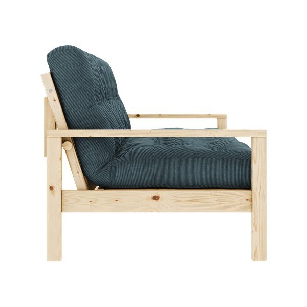 Sulankstoma sofa mėlynos spalvos 205 cm Knob – Karup Design-image-4