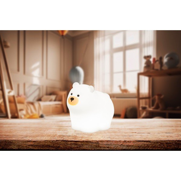 Kreminės spalvos vaikiška naktinė lemputė Knut – Fischer & Honsel-image-2