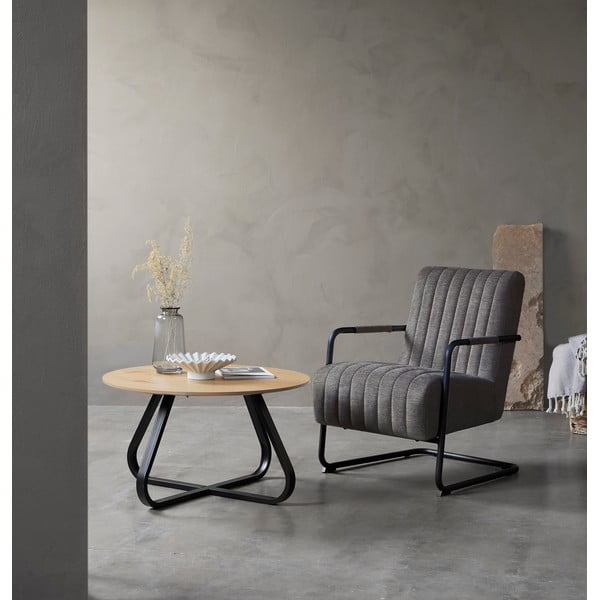 Krėslas tamsiai pilkos spalvos Trout – Unique Furniture-image-1