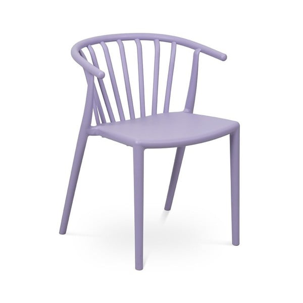 Levandų spalvos plastikinė sodo kėdė Capri – Bonami Essentials