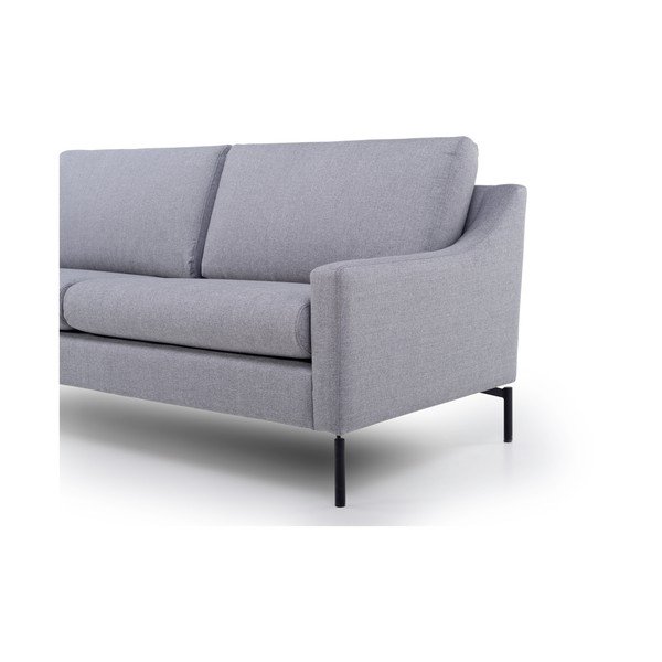 Pilka trivietė sofa Scandic Vesta-image-3