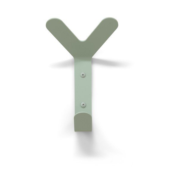 Sieninis pilkai žalios spalvos iš plieno kablys Frondo – Spinder Design-image-2