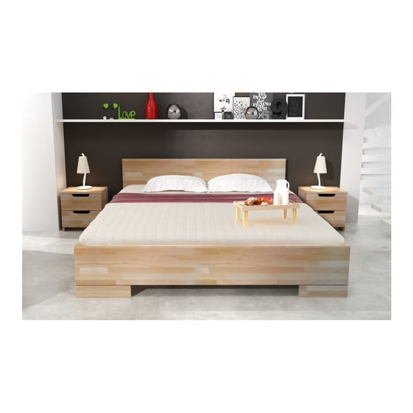 Dvigulė lova iš buko medienos SKANDICA Spectrum Maxi, 200 x 200 cm-image-4