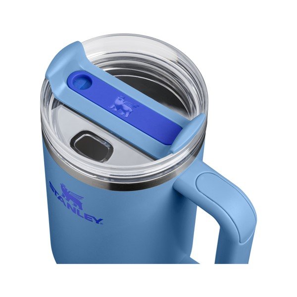 Mėlynos spalvos iš nerūdijančio plieno su šiaudeliu termosas 1,18 l Quencher H2.O FlowState™ Tumbler Blue Sky – Stanley-image-1