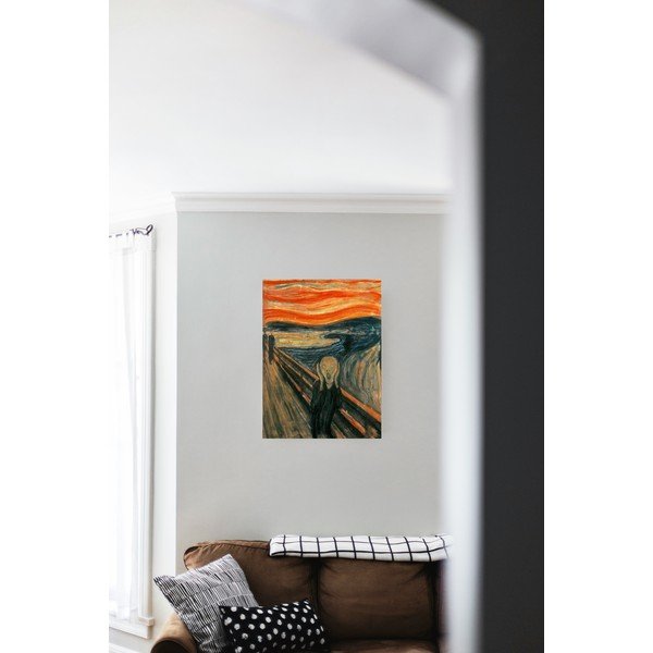 Edvard Munch reprodukcija The Scream, 45 x 60 cm-image-1
