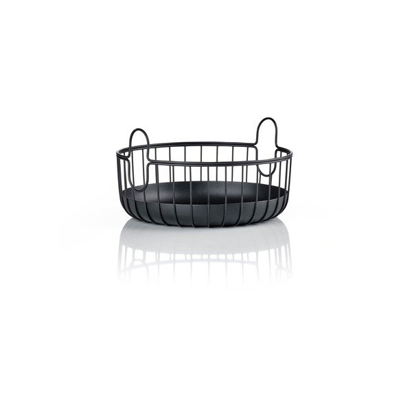 Vielinis iš metalo krepšys ø 22x8 cm Inu – Zone-image-2