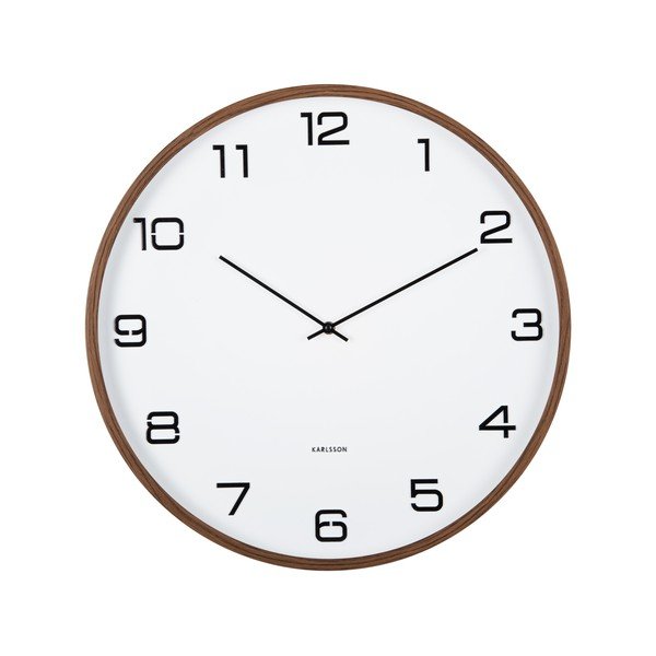 Sieninis laikrodis ø 51 cm Delicado – Karlsson