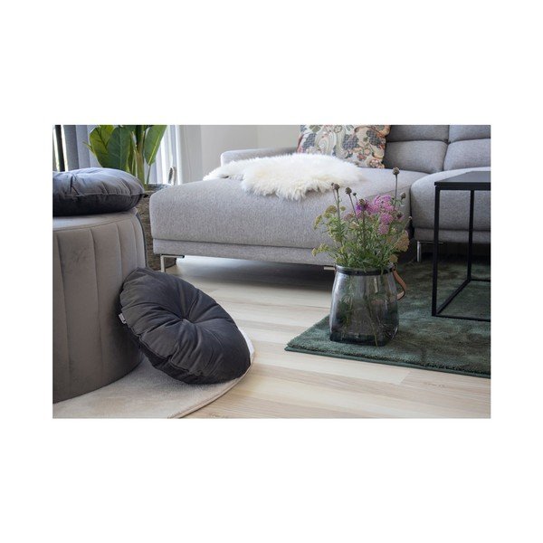 Pilka pagalvėlė su aksominiu užvalkalu House Nordic Luso, ø 45 cm-image-4