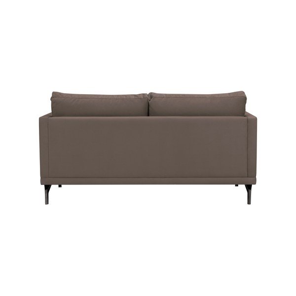 Rudos spalvos sofa su juodos spalvos atramomis kojoms "Windsor & Co Sofos Jupiter-image-3
