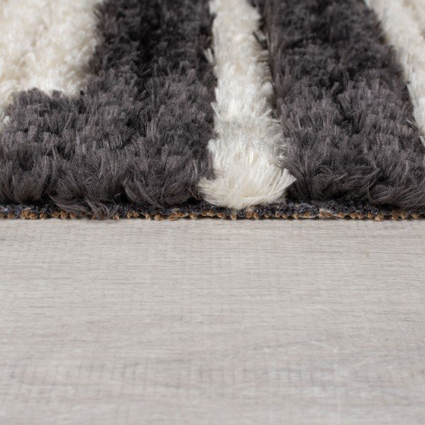 Kilimas juodos ir baltos spalvos 120x170 cm Lina – Flair Rugs-image-4