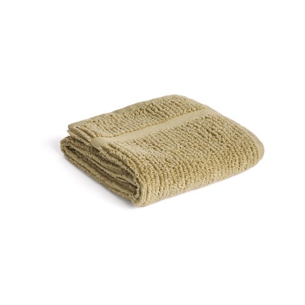 Žalios spalvos iš frote audinio iš medvilnės rankšluostis 30x50 cm Olvira – Kave Home