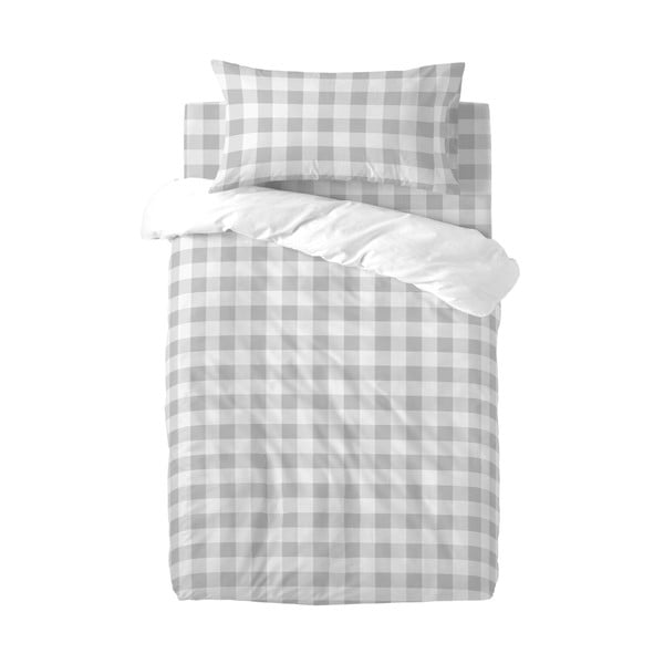 Vaikiška patalynė iš medvilnės vaikiškai lovai 100x120 cm Vichy – Happy Friday