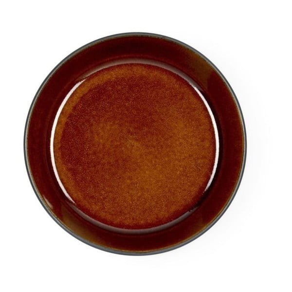 Juodos spalvos/gintarinės spalvos iš akmens masės mažas dubuo Gastro Black/Amber – Bitz-image-2