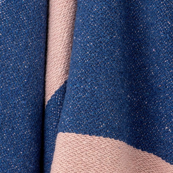 Antklodė ir pledas mėlynos spalvos/rožinės spalvos 130x160 cm Cadeo – Bloomingville-image-4