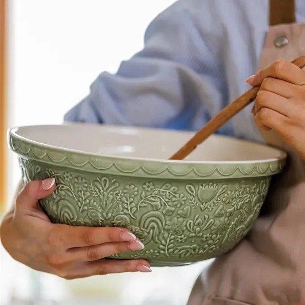 Žalios spalvos iš keramikos dubuo ø 29 cm Home to Roost – Mason Cash-image-1