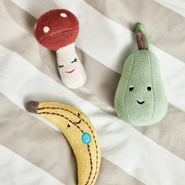 Barškutis Banana – OYOY Mini-image-1