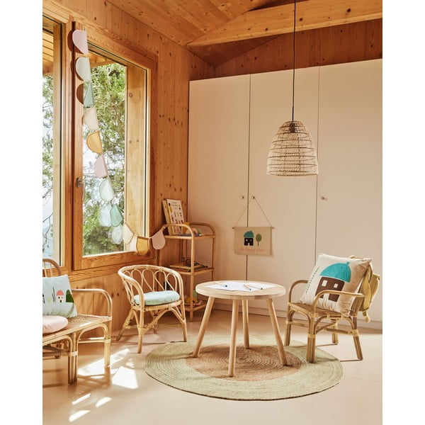 Rotango vaikiška lentyna Kave Home Ormela, 40 x 80 cm-image-4