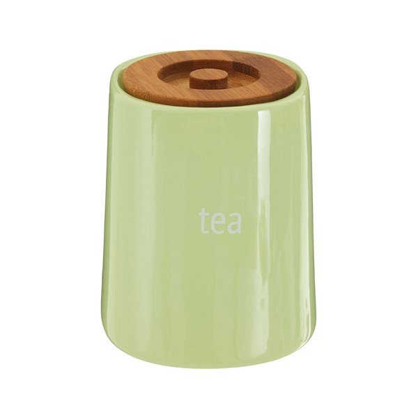 Žalias arbatos indelis su bambukiniu dangteliu Premier Housewares Fletcher, 800 ml