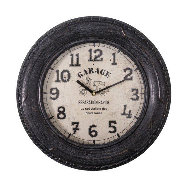 Sieninis laikrodis "Antic Line Garage", ⌀ 40 cm