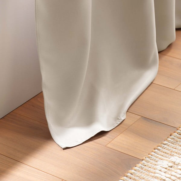 Visiškai užtemdo užuolaida kreminės spalvos 135x280 cm Occult – douceur d'intérieur-image-4