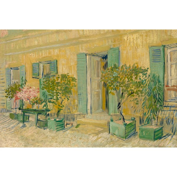 Paveikslo reprodukcija 60x40 cm Exterior of a Restaurant in Asnières, Vincent van Gogh – Fedkolor