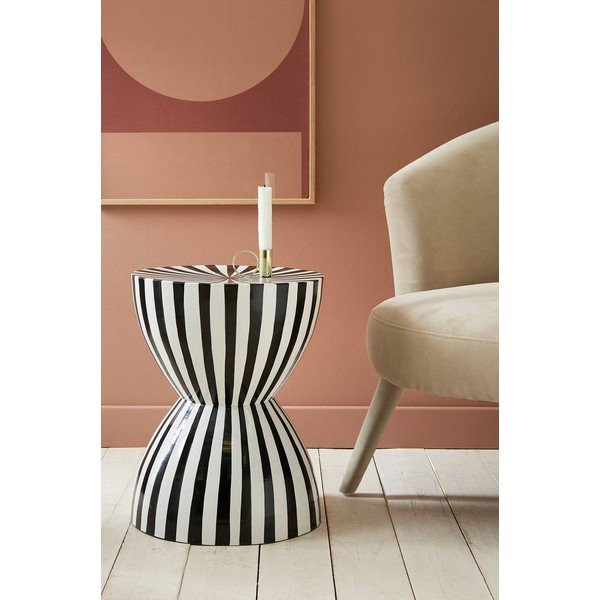 Iš metalo apvalios formos šoninis stalas ø 35 cm Pello – Ellos Home-image-1