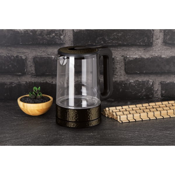 Juodas virdulys 1,7 l Primal Gloss Collection - BerlingerHaus-image-1