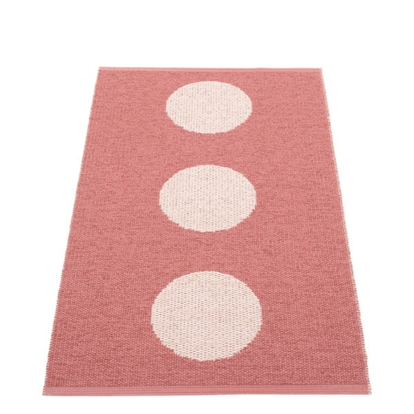 Šviesiai raudonos spalvos lauko ir vidaus kilimas 70x120 cm Vera Pop Blush – Pappelina