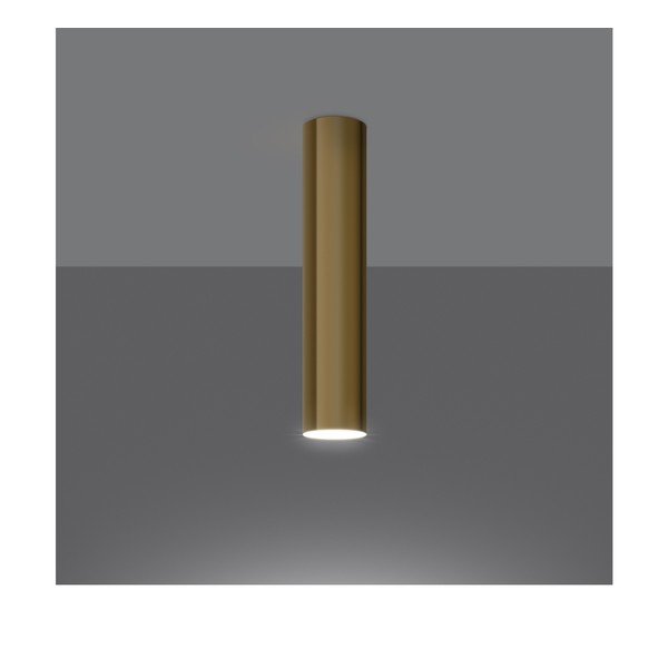 Auksinės spalvos iš metalo taškinis šviestuvas ø 6 cm Castro – Sollux-image-2