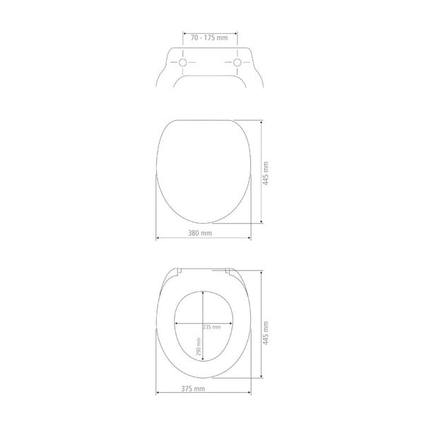 Tualeto sėdynė Easy-close funkcija 37 x 44,5 cm Rollin'Art Full Bloom – Wenko-image-3