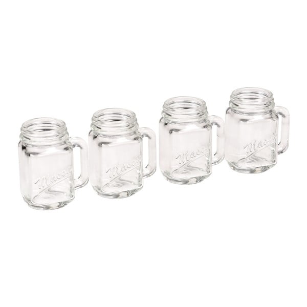 4 Rex London Mason Jar stiklainių rinkinys-image-1