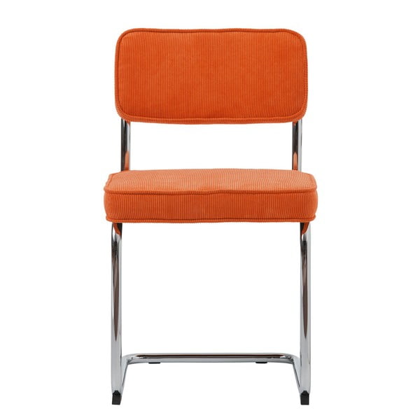 Oranžinė valgomojo kėdė Unikalūs baldai Rupert Bauhaus