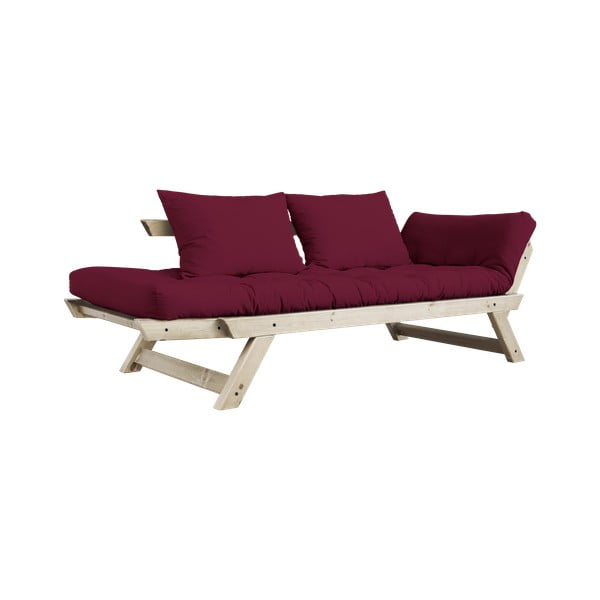 Išlankstoma sofa Karup Design Bebop Natural Clear/Bordeaux-image-4
