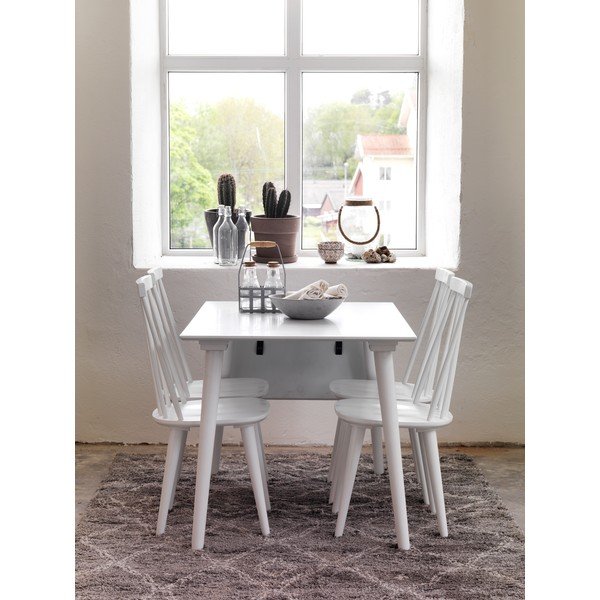 Balta gummedžio valgomojo kėdė Rowico Lotta-image-1