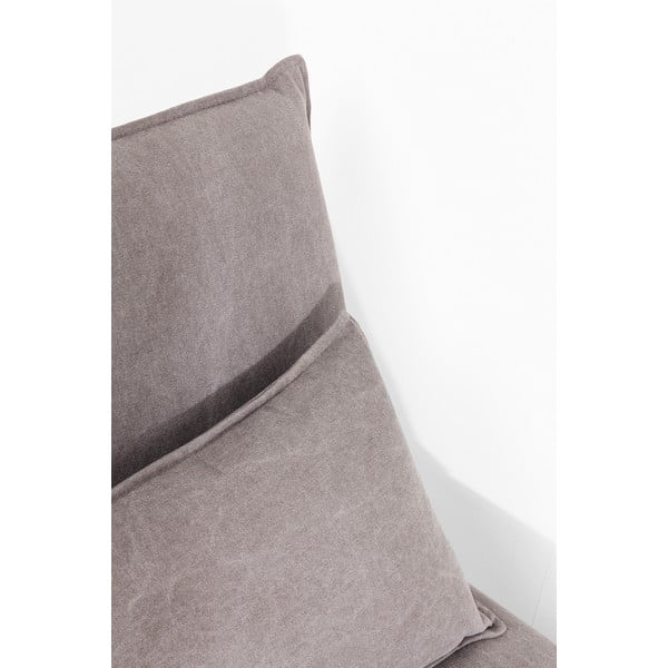 "Kare Design Cornwall" pilka poilsio kėdė-image-4