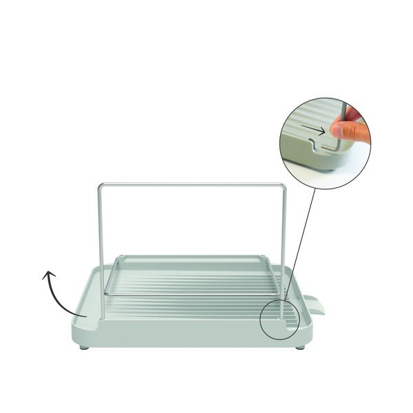 Dviejų aukštų kiaurasamtis pilkos spalvos Duo – Joseph Joseph-image-3