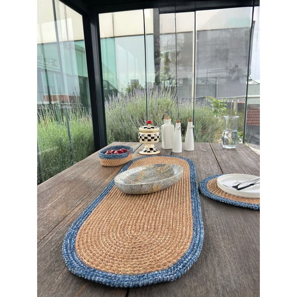 Iš džiuto stalo takelis 35x100 cm Wicker – Mila Home Luxury-image-4