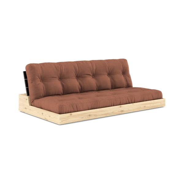 Sulankstoma sofa raudonos plytų spalvos 196 cm Base – Karup Design