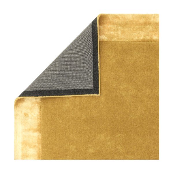 Rankų darbo iš vilnos mišinio kilimas ochros spalvos 160x230 cm Ascot – Asiatic Carpets-image-3