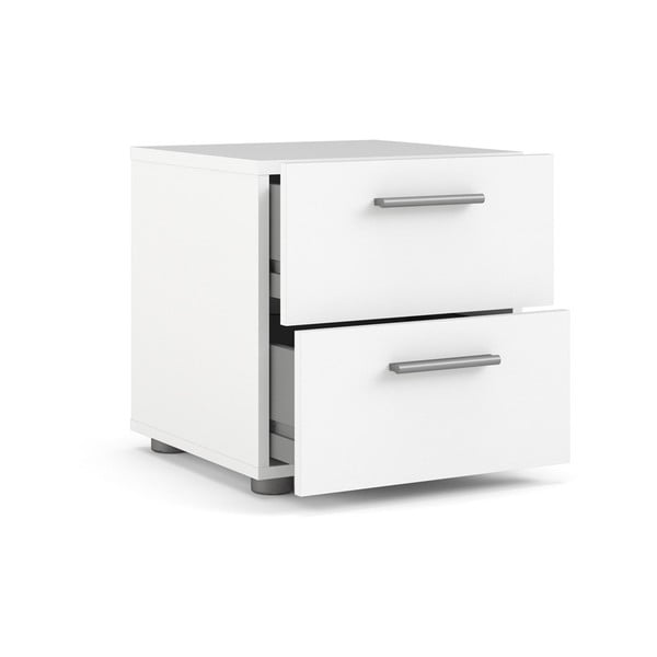 Baltas naktinis staliukas Pepe - Tvilum-image-4