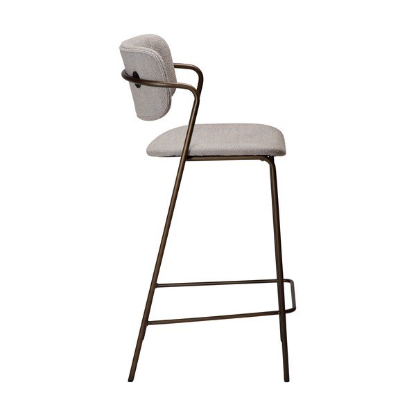 Pilkos spalvos baro taburetė (sėdynės aukštis 67,5 cm) Zed – DAN-FORM Denmark-image-3
