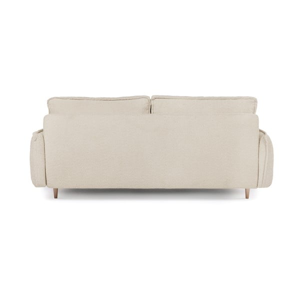 Sulankstoma sofa smėlio spalvos iš boucle 215 cm Patti – Bonami Selection-image-4