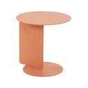Iš metalo apvalios formos šoninis stalas ø 40 cm Salsa – Spinder Design