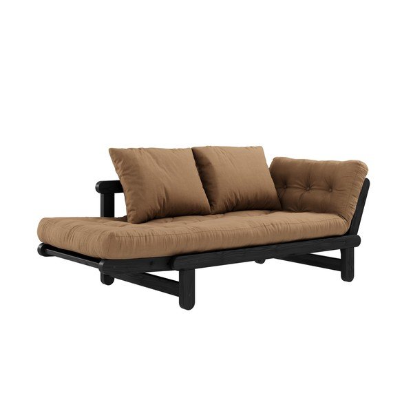 Sulankstoma sofa Karup Design Beat Black/Mocca-image-4