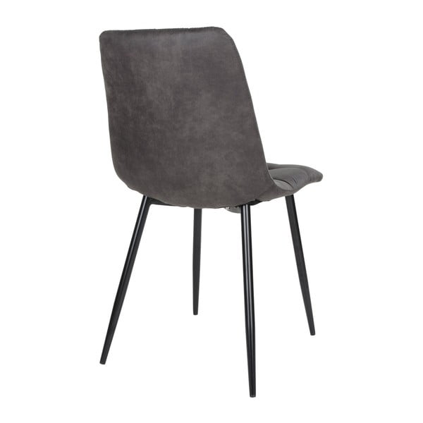 Tamsiai pilkos spalvos valgomojo kėdės 2 vnt. Moseby – Bonami Essentials-image-3