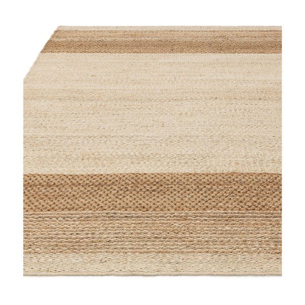Apverčiamas/rankų darbo iš džiuto kilimas smėlio spalvos 120x170 cm Cedar – Asiatic Carpets-image-4