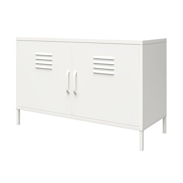 Balta metalinė spintelė 100x64 cm Mission District - Støraa-image-3