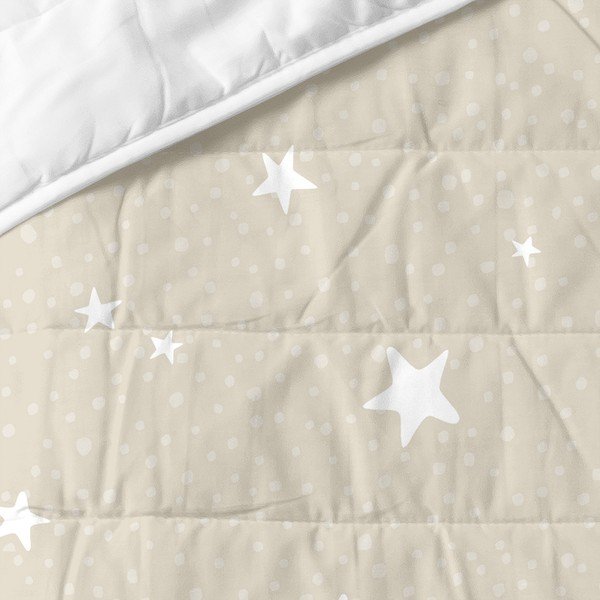 Dygsniuota vaikiška lovatiesė iš medvilnės 100x130 cm Little star – Happy Friday-image-1