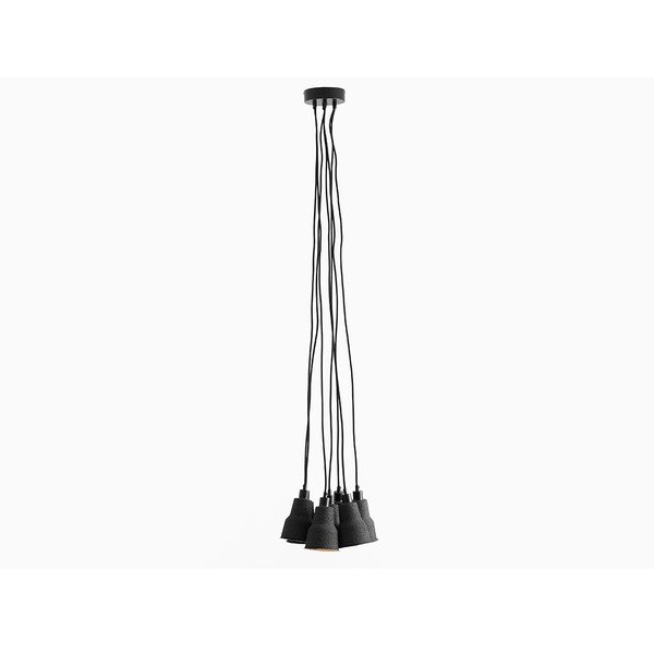 Kabantis šviestuvas juodos spalvos ø 32 cm Celulo – CustomForm
