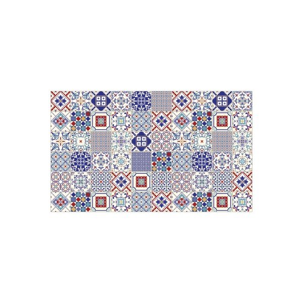 60 sieninių lipdukų rinkinys Ambiance Azulejos Milonga, 15 x 15 cm-image-2